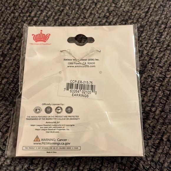 University of Virginia UVA Dangle Earrings - Picture 3 of 3